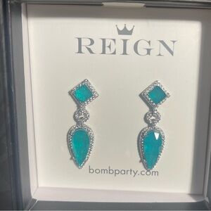 Bomb Party Reign earrings They Want Their Queen